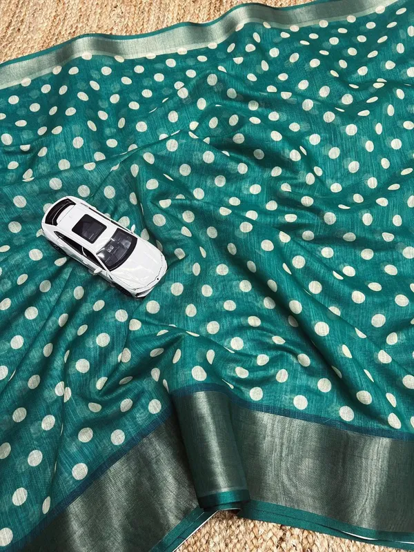 Multi_Colour_soft_linen_cotton_saree