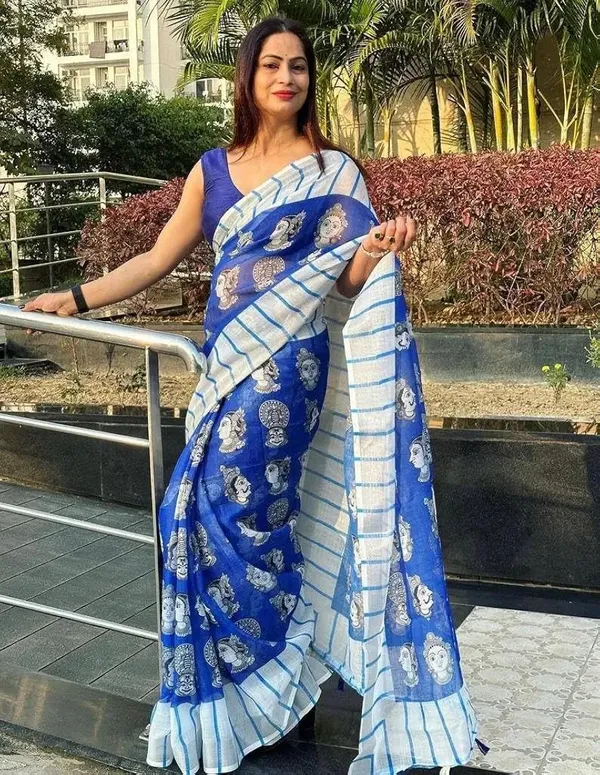 Beautiful_Design_Linen_Fabric_And_Premium_Look_Sarees