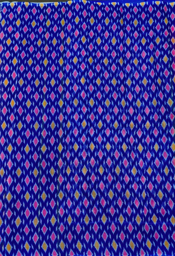 Beautiful_Pink_and_Blue_Colour_Ikkat_Print_Saree