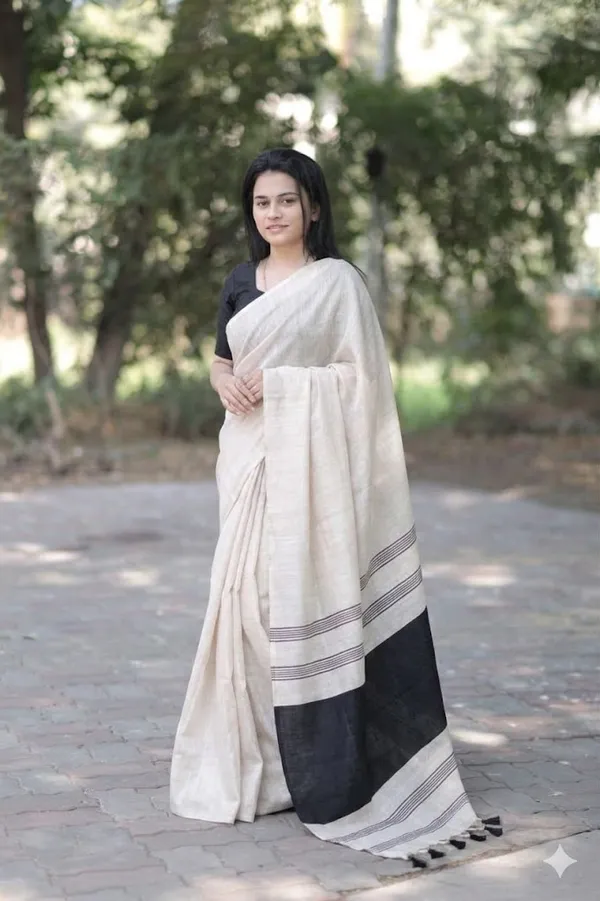 Black_Premium_Linen_Cotton_Sarees
