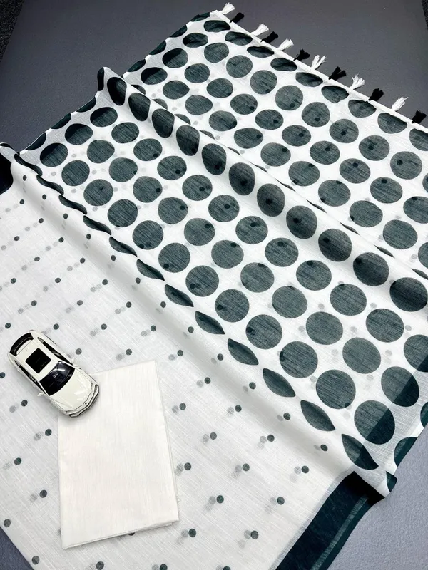 WHITE_&_BLACK_SOFT_LINEN_SAREES