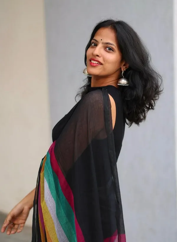 Multi_Colour_soft_linen_cotton_saree