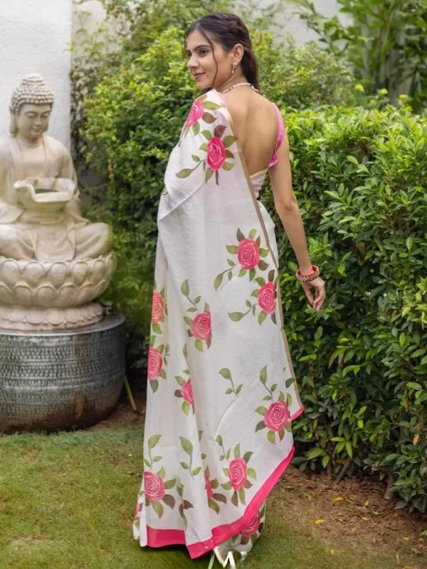 Flower_Print_Premium_Sarees_And_Letest_Look