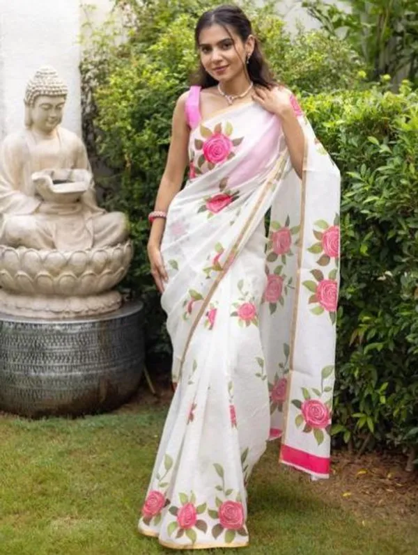Flower_Print_Premium_Sarees_And_Letest_Look