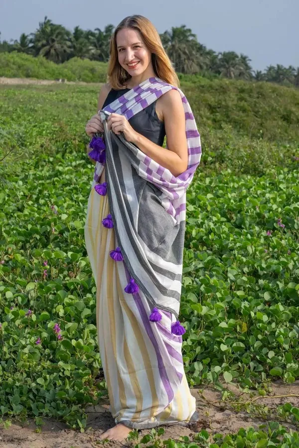 Multi_Colour_soft_linen_cotton_saree