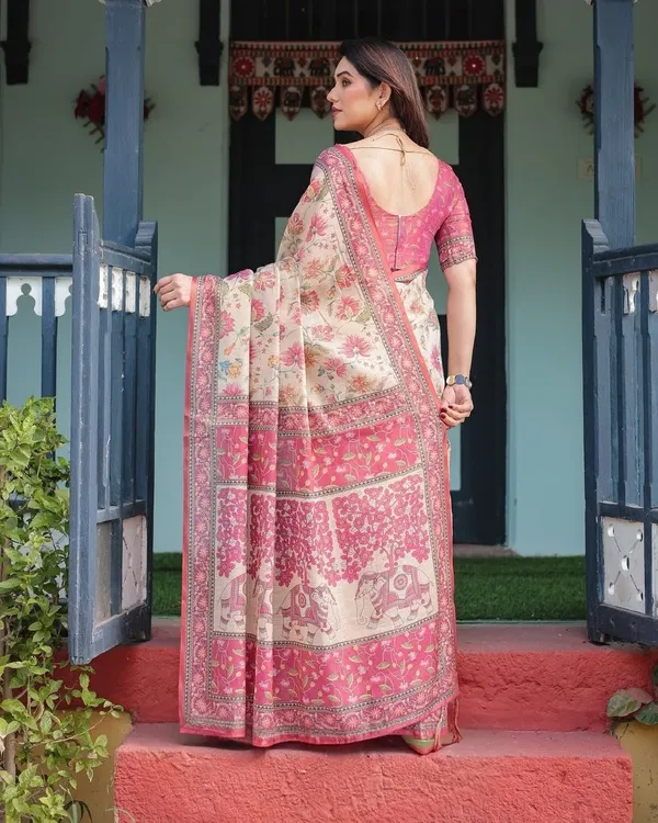 Premium_Pashmina_Printed_Sarees_With_Party_Wear_Look
