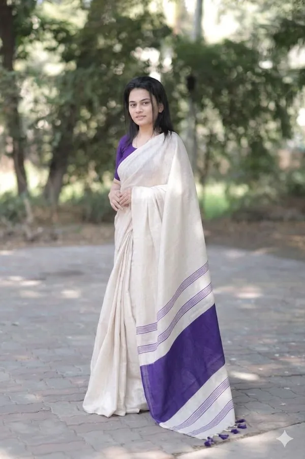 Purpal_Colour_Very_Best_And_Premium_Party_Wear_Sarees