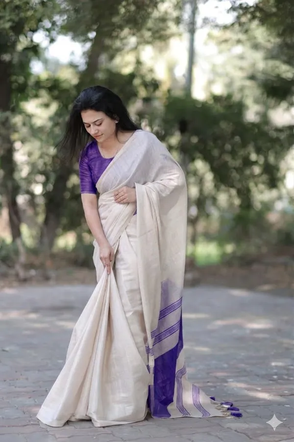 Purpal_Colour_Very_Best_And_Premium_Party_Wear_Sarees