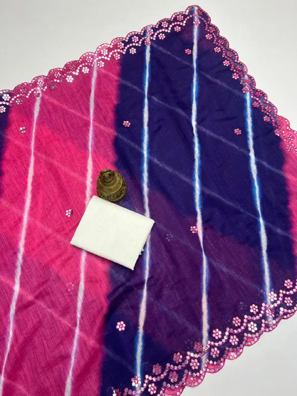 Multi_Colour_soft_linen_cotton_saree