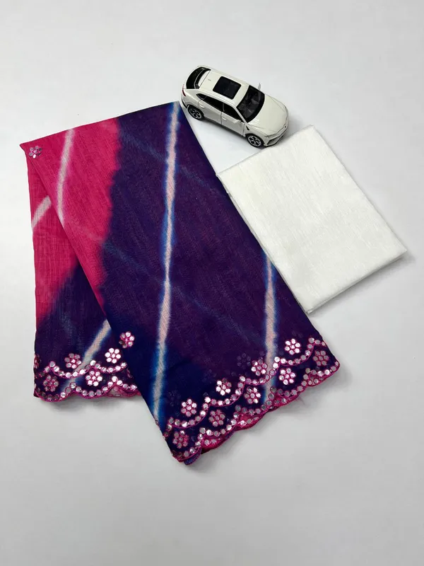 Multi_Colour_soft_linen_cotton_saree