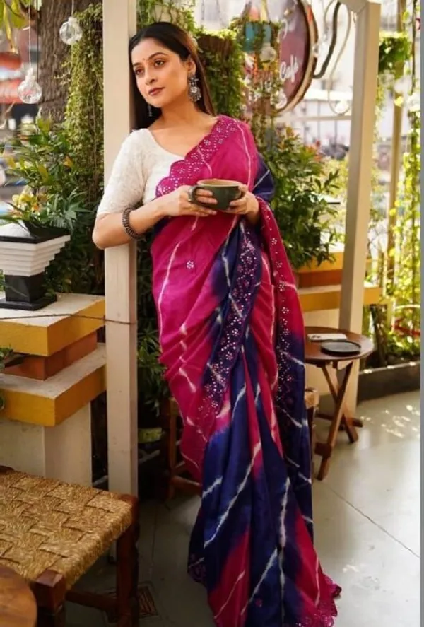 Multi_Colour_soft_linen_cotton_saree