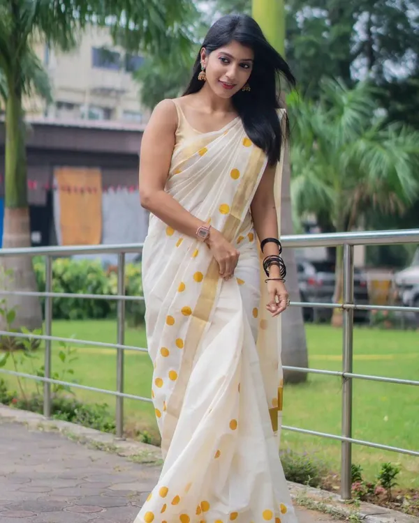 PREMIUM_Gold_jari_border_saree_with_beautiful_design