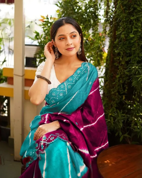 Multi_Colour_soft_linen_cotton_saree