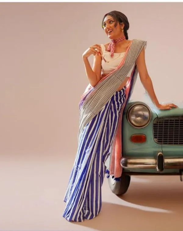 Multi_Colour_soft_linen_cotton_saree