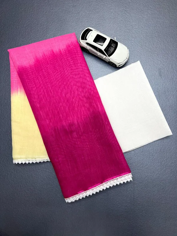 Multi_Colour_soft_linen_cotton_saree