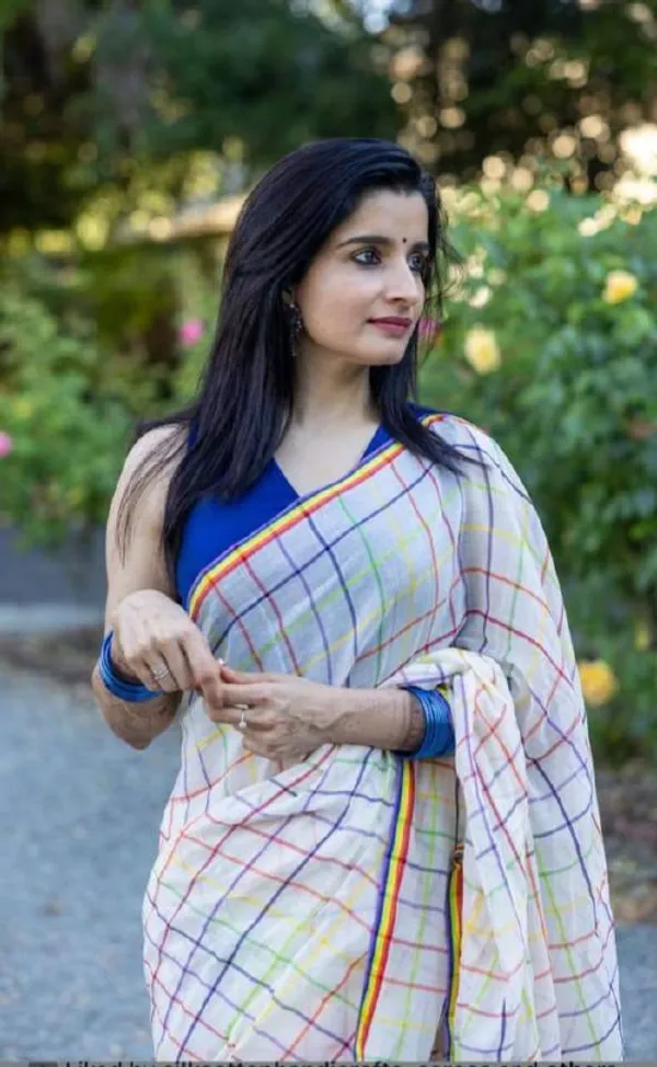 Multi_Colour_soft_linen_cotton_saree
