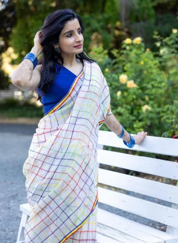 Multi_Colour_soft_linen_cotton_saree