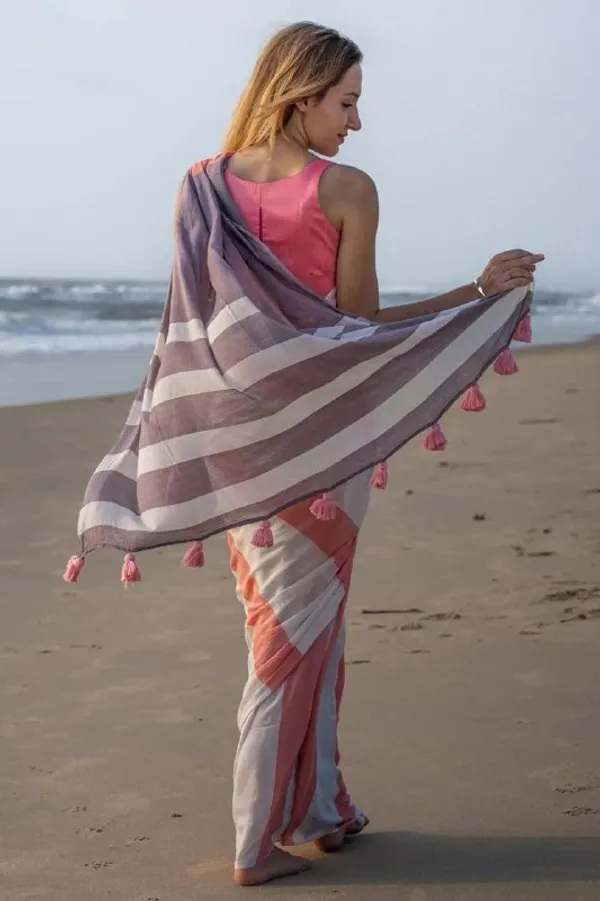 Multi_Colour_soft_linen_cotton_saree