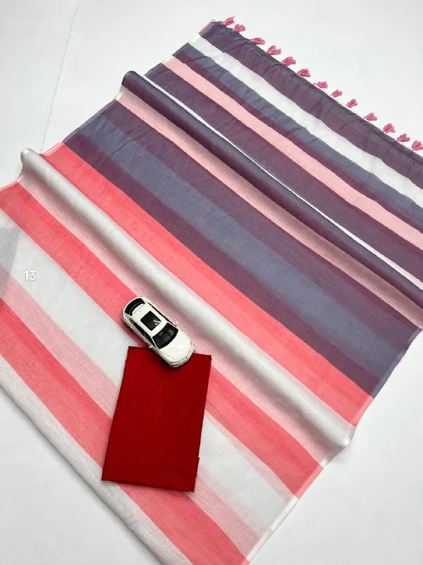 Multi_Colour_soft_linen_cotton_saree