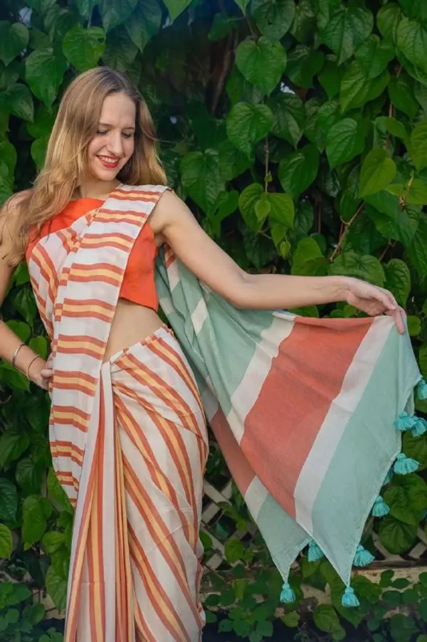 Multi_Colour_soft_linen_cotton_saree