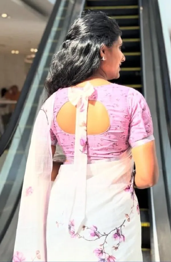 White_&_Purple_Premium_Gold_Border_Saree