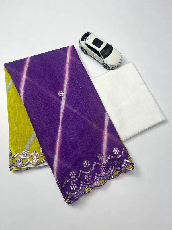 Multi_Colour_soft_linen_cotton_saree