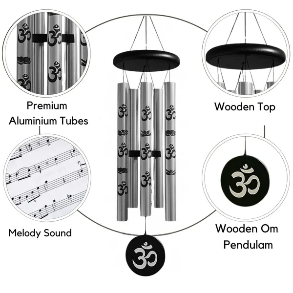 Big_Wind_Chime_for_Home_&_Balcony_Hanging_-_5_Pipe_OM_Design_Wind_Chime_for_Positive_Energy_&_Melody_Sound_(Silver)