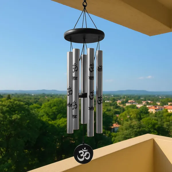 Big_Wind_Chime_for_Home_&_Balcony_Hanging_-_5_Pipe_OM_Design_Wind_Chime_for_Positive_Energy_&_Melody_Sound_(Silver)