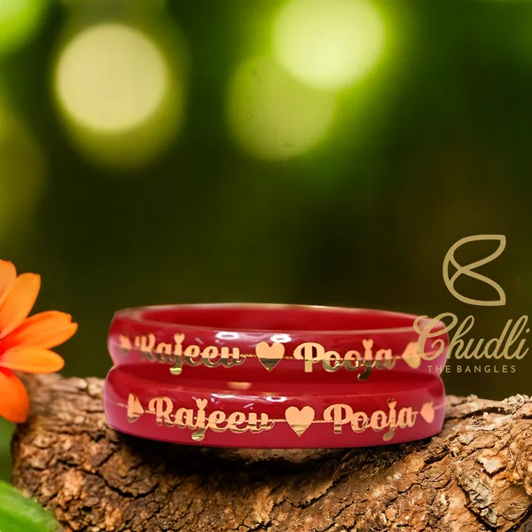 Red_22_Carats_3(gm)_Gold_Bangles_For_Women