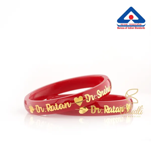 Red_22_Carats_3(gm)_Gold_Bangles_For_Women