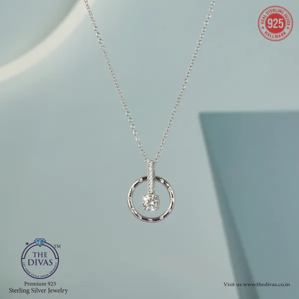 White_925_Sterling_Silver_Premium_Pendant