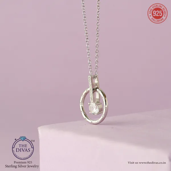 White_925_Sterling_Silver_Premium_Pendant