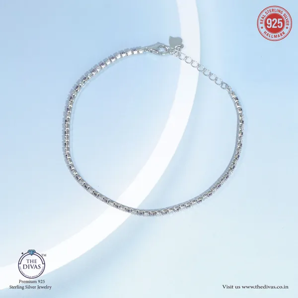 White_925_Sterling_Silver_Premium_Tennis_Bracelet