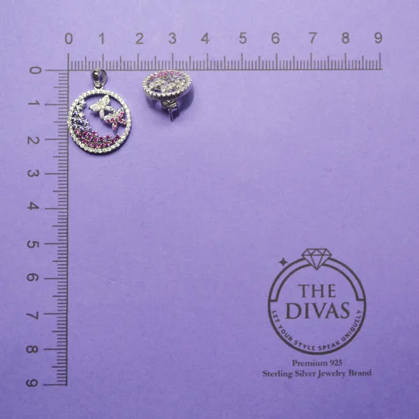 White_925_Sterling_Silver_Premium_Pendant_Set