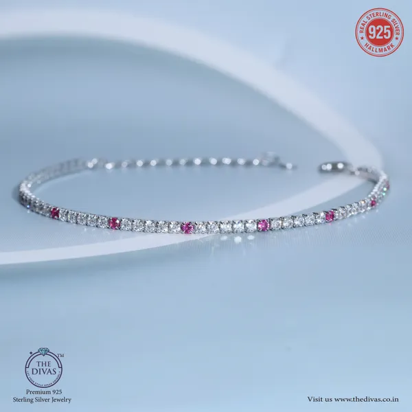White_925_Sterling_Silver_Premium_Tennis_Bracelet