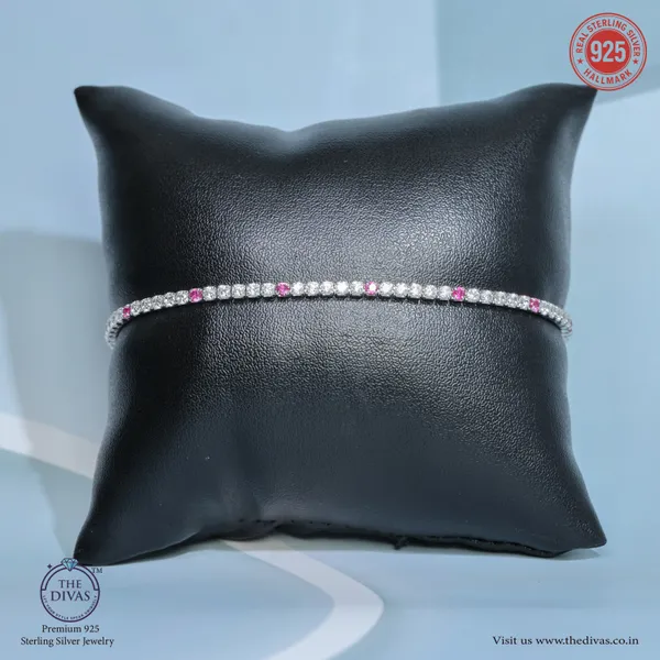 White_925_Sterling_Silver_Premium_Tennis_Bracelet
