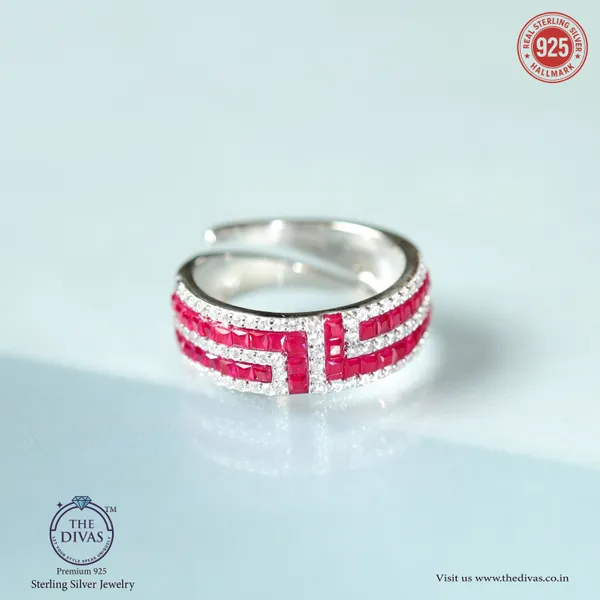 White_925_Sterling_Silver_Premium_Ring
