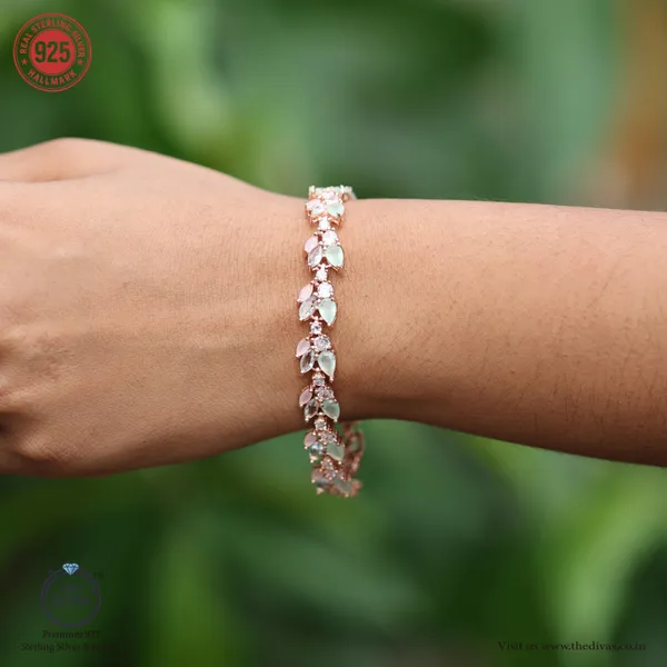 Roase_Gold_925_Sterling_Silver_Premium_Mint_Bracelet