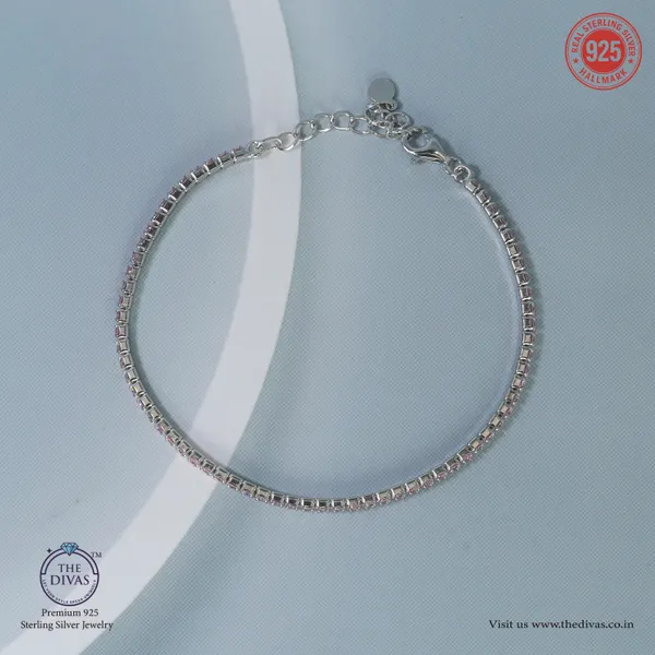 White_925_Sterling_Silver_Premium_Tennis_Bracelet