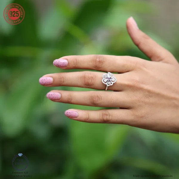 White_925_Sterling_Silver_Premium_Ring