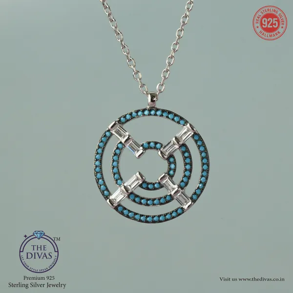 White_925_Sterling_Silver_Premium_Pendant