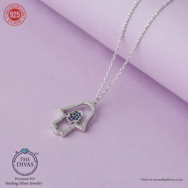 White_925_Sterling_Silver_Premium_Pendant