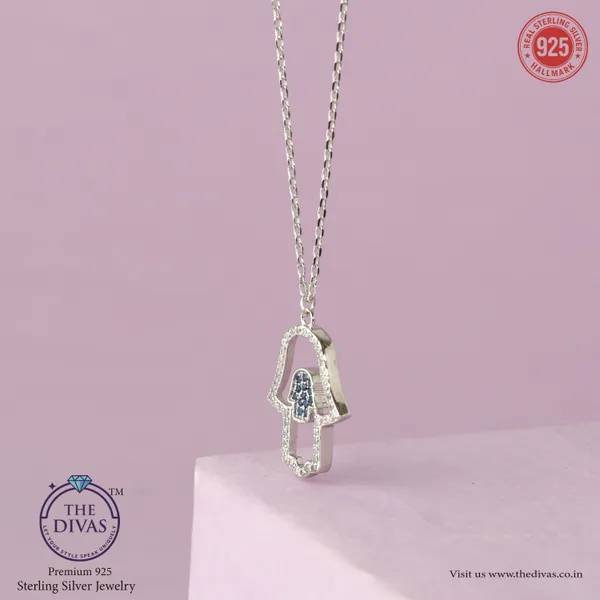 White_925_Sterling_Silver_Premium_Pendant