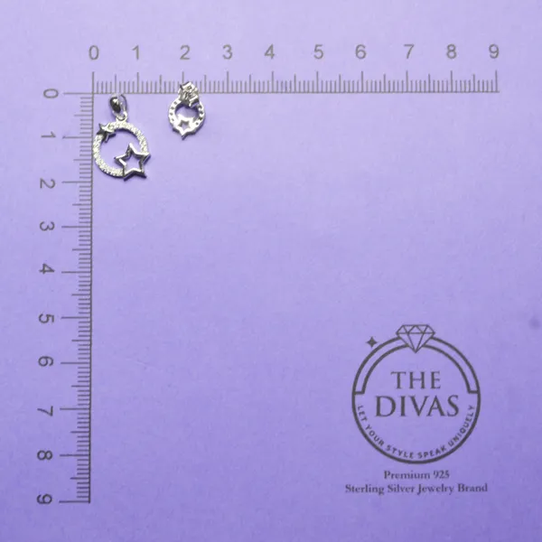 White_925_Sterling_Silver_Premium_Pendant_Set