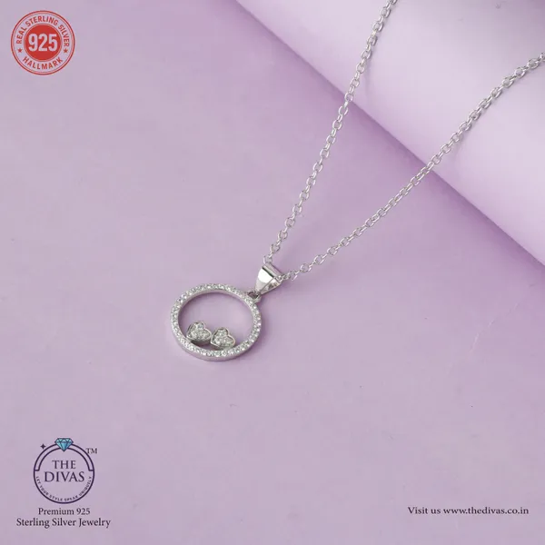 White_925_Sterling_Silver_Premium_Pendant