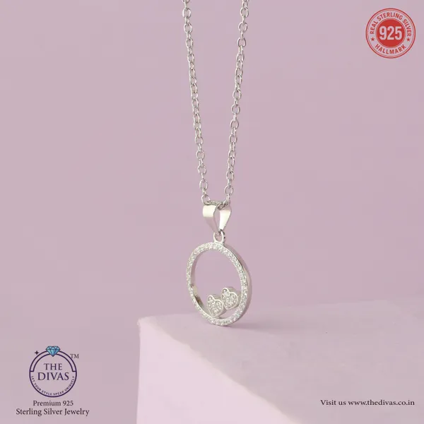 White_925_Sterling_Silver_Premium_Pendant