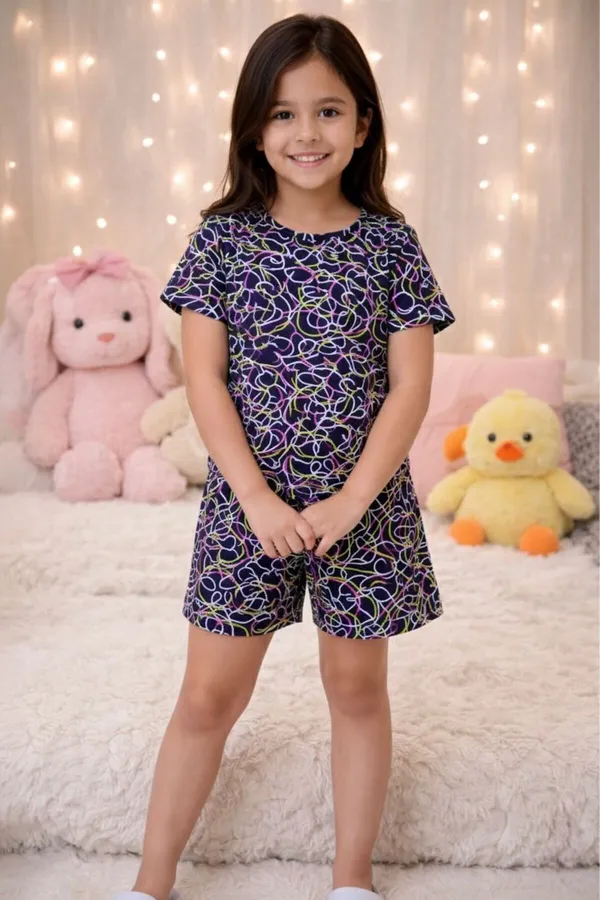 Cotton_Knit_Half_Sleeves_Zig_Zag_Stripes_Print_Night_Suit-_Multicolor