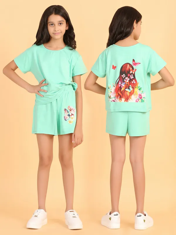 Back_Printed_Girl_With_Butterfly_Coord_Set_-_Light_Green_for_Girls