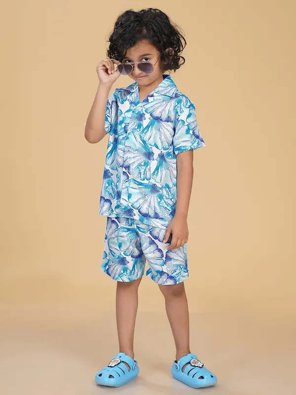 Blue_Seashell_Print_Rayon_Co_Ord_Set_for_Boys