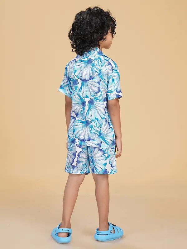Blue_Seashell_Print_Rayon_Co_Ord_Set_for_Boys